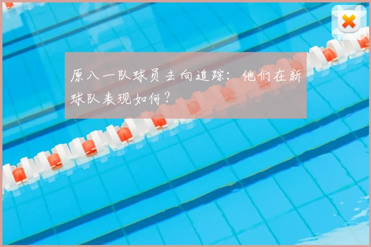原八一队球员去向追踪：他们在新球队表现如何？